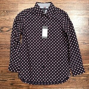 Tommy Hilfiger Boys Button Down Shirt Size 6/7 NWT